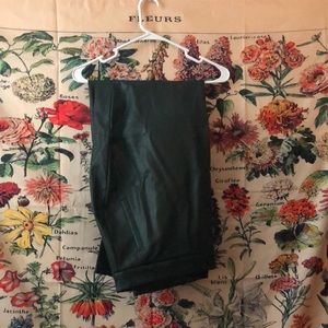 Green leather pants from Eloquii, never worn, size 16